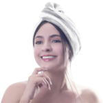 Toalla de microfibra para el cabello