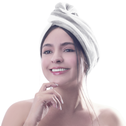 Toalla de microfibra para el cabello
