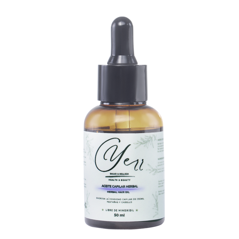 Aceite capilar herbal